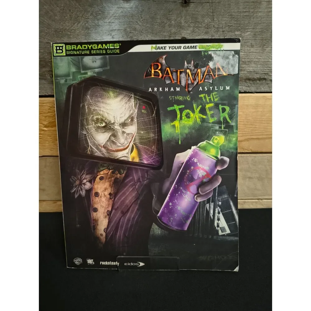 Batman Arkham Asylum Brady Games Signature Series Guide 9780744011562